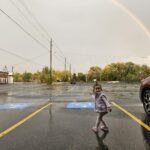 The Rainbow I saw in  Canada.